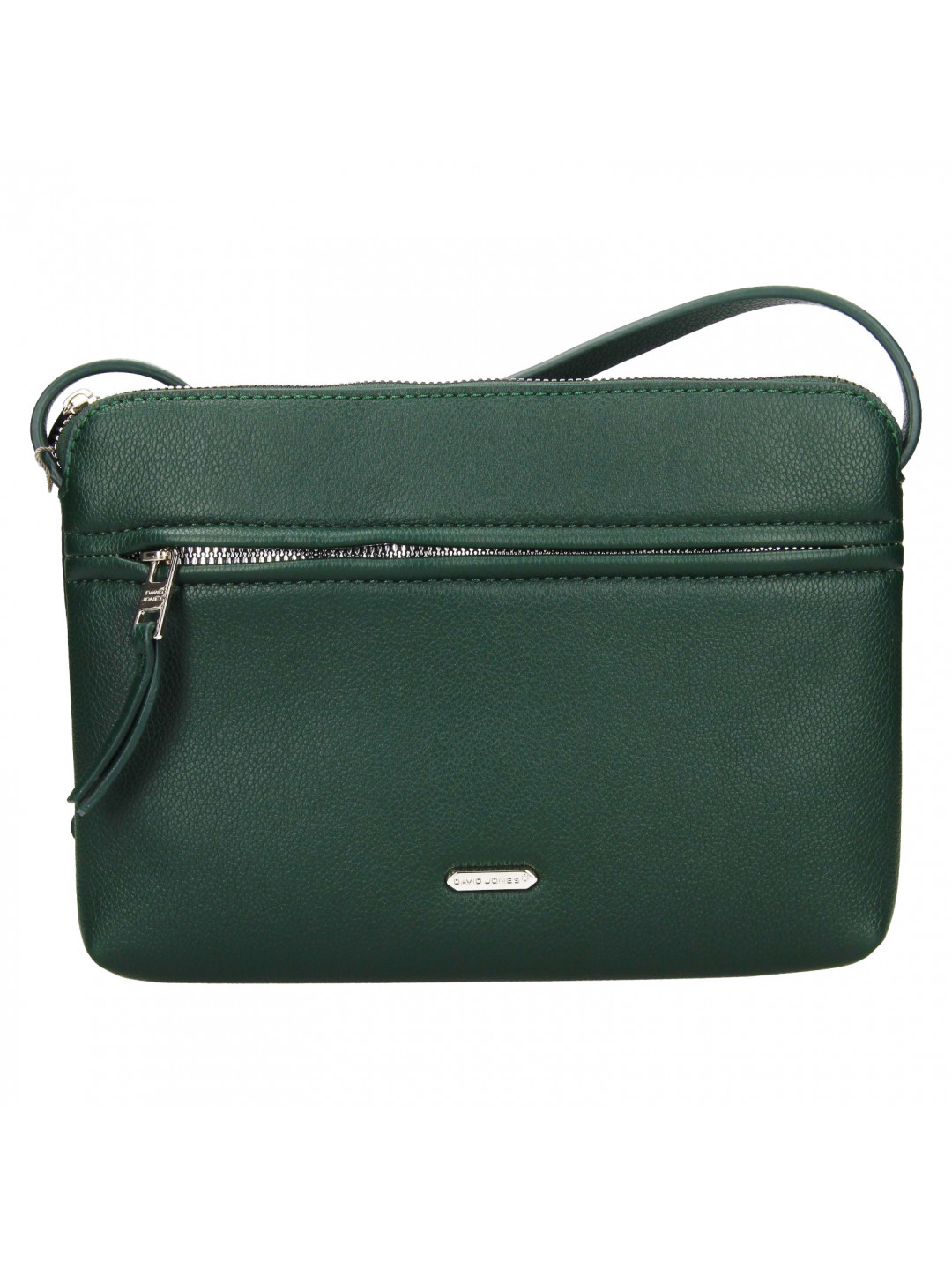 Dámská crossbody kabelka David Jones Gnela – tmavě zelená